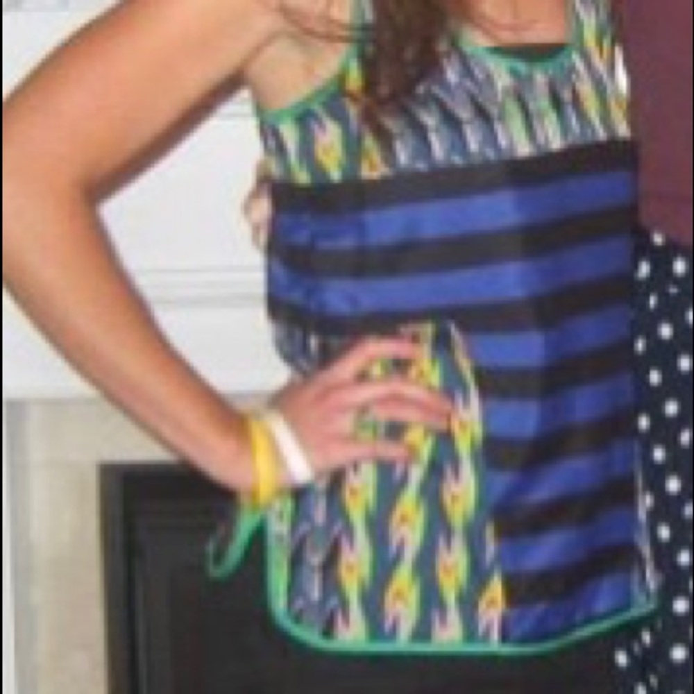 Patterned Racerback tank - Picture 4 of 4